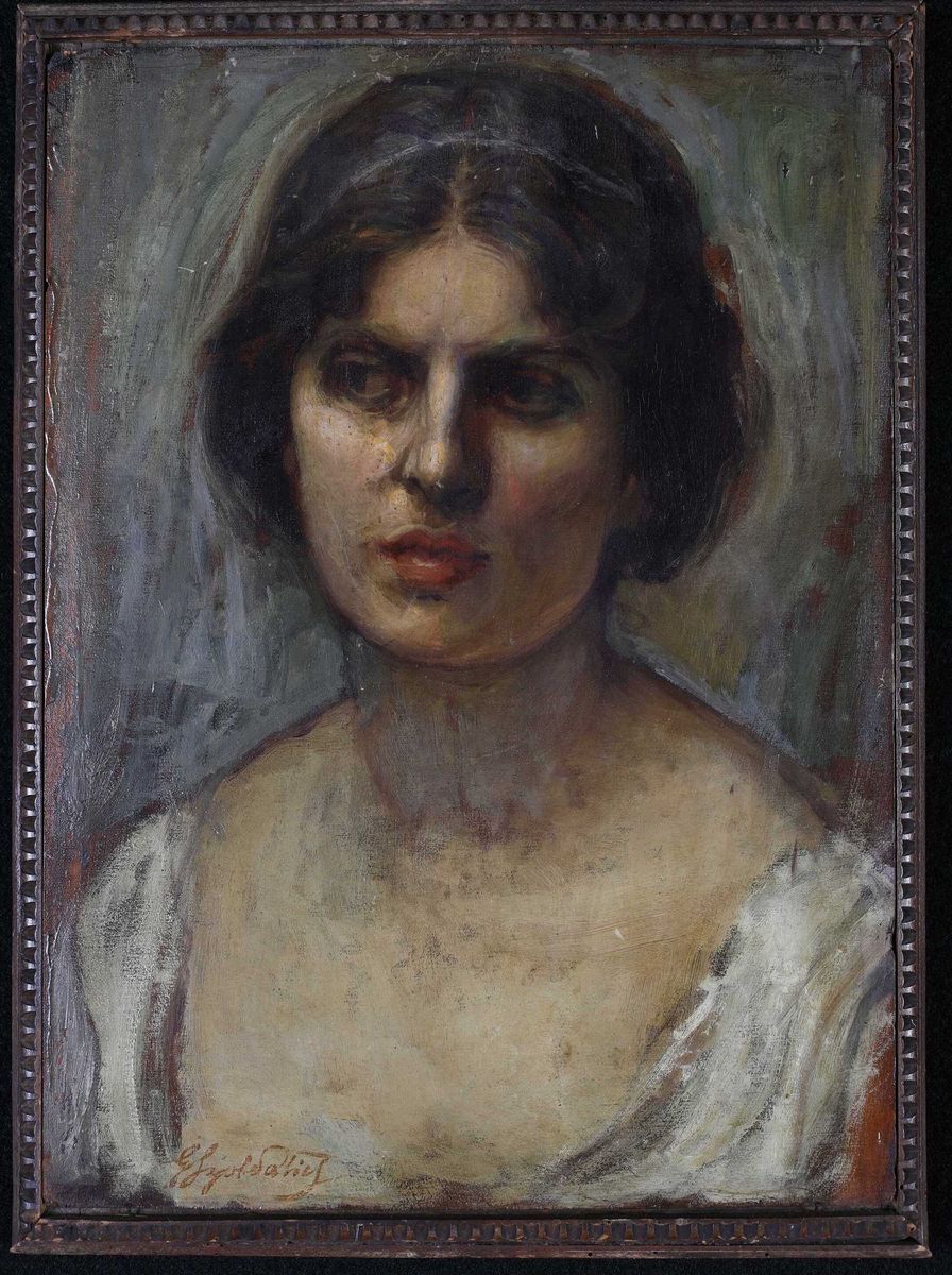 Giorgio Szoldatics - Ritratto di Giovane Donna