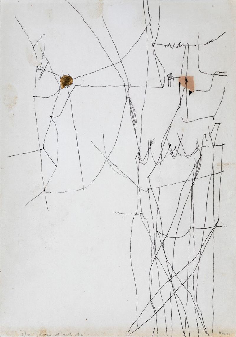 Alberto Burri - Variazioni - Prima Pagina