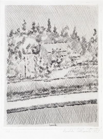Paesaggio con Casale