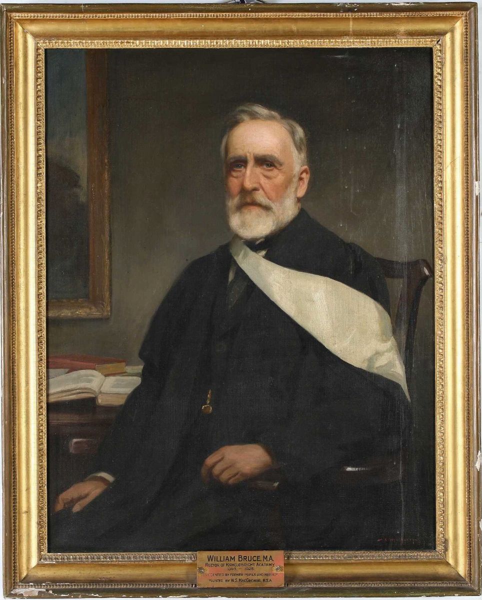 William Stewart Macgeorge - Ritratto di William Bruce