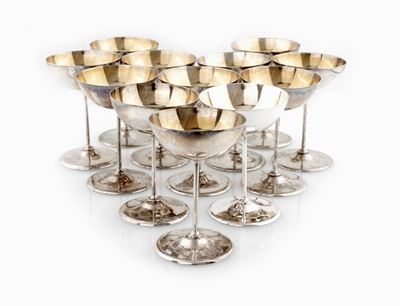 Dodici Coppe da Champagne