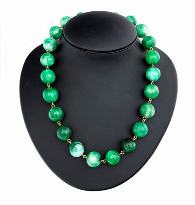 Collana di Giada Birmana