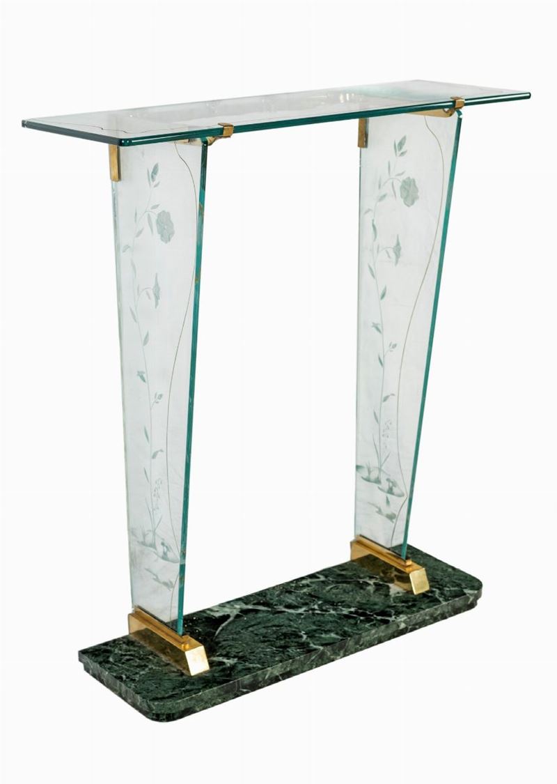 Fontana Arte ( Attr.) - Consolle a Parete