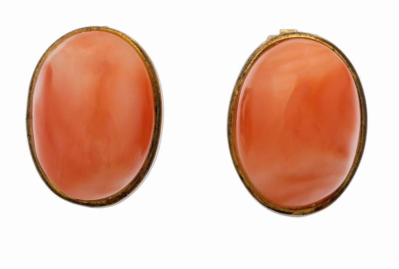 Orecchini con Corallo