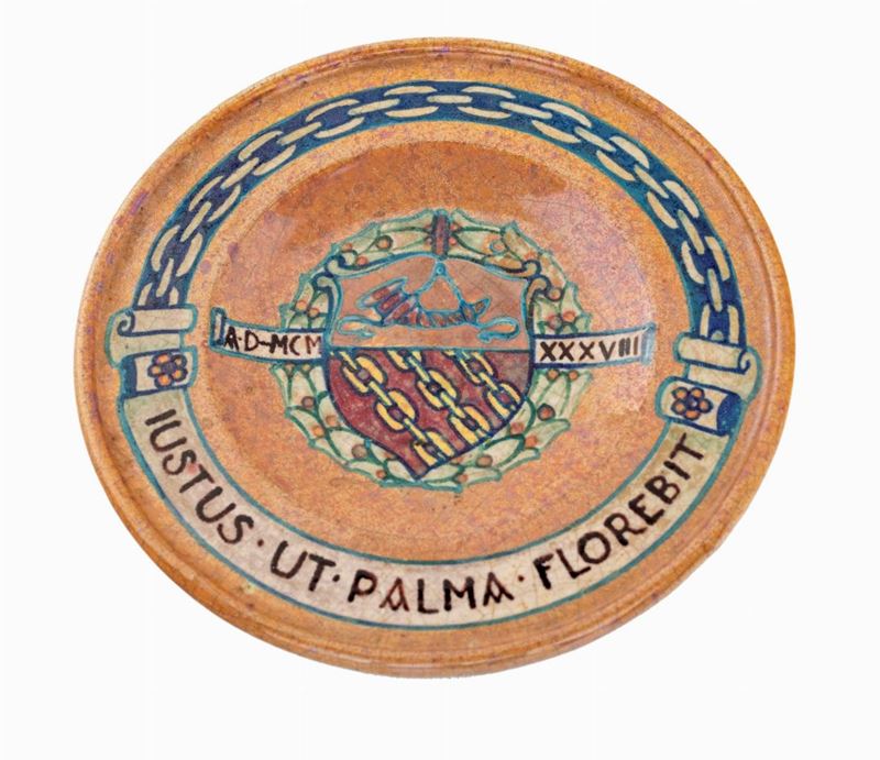 Galileo Chini - Piatto