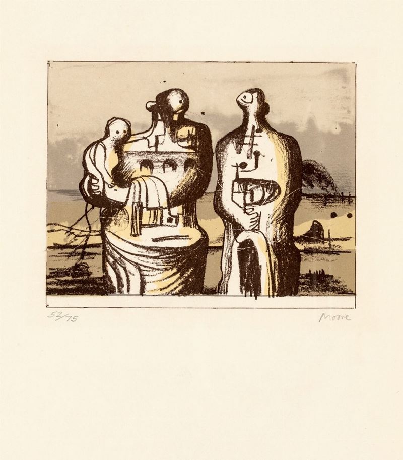 Henry Moore - Gruppo di Famiglia