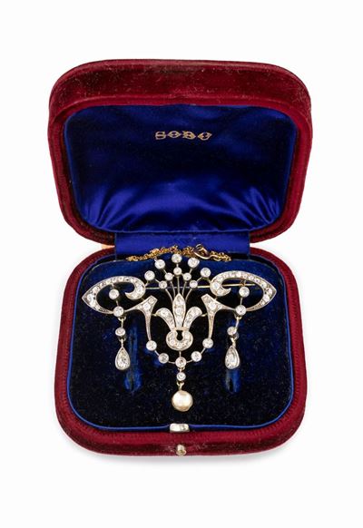 Spilla-collana Liberty