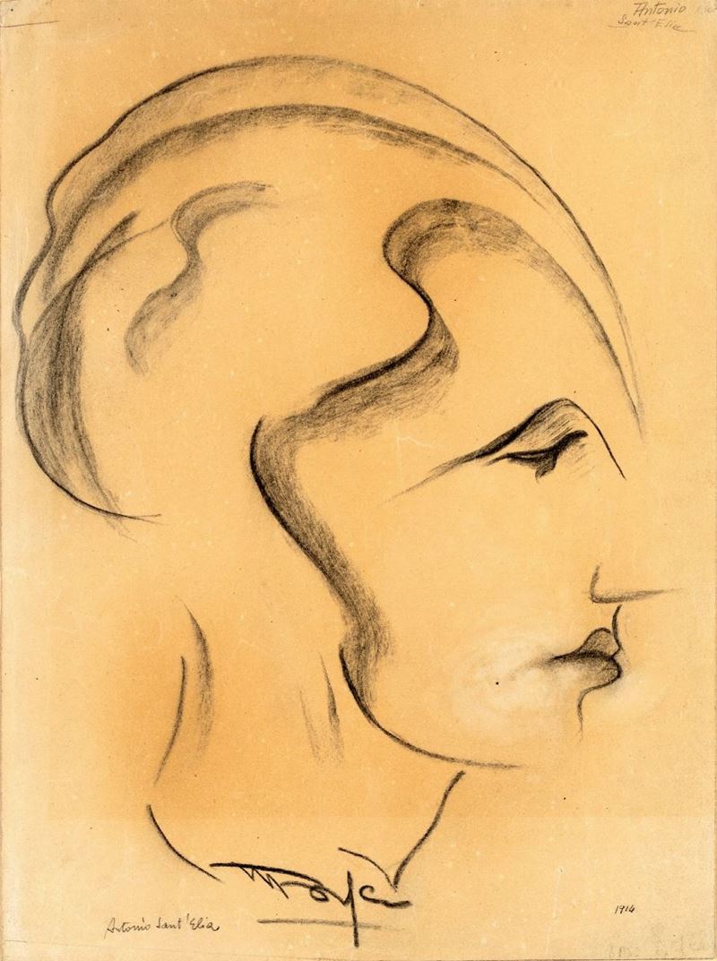 Antonio Marasco - Ritratto di Antonio Sant'elia