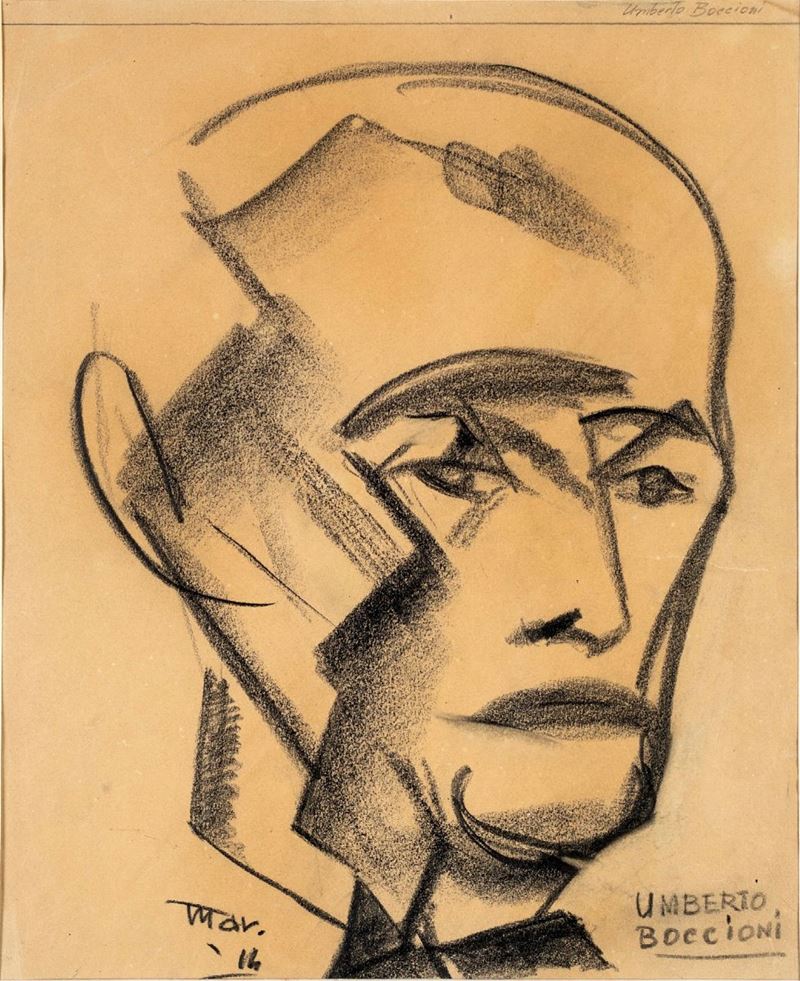 Antonio Marasco - Ritratto di Umberto Boccioni