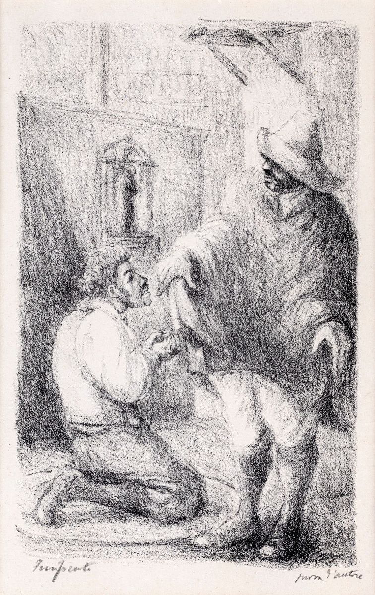 Domenico Purificato - 11 Litografie Realizzate per Illustrare le Poesie del Belli
