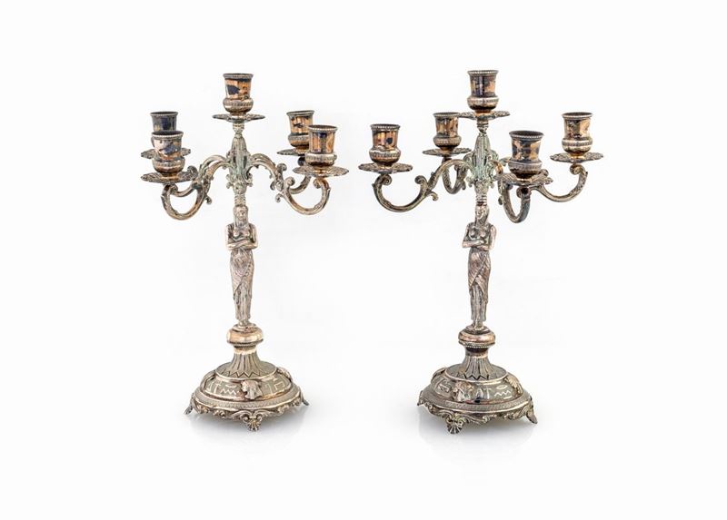 Coppia di Candelabri