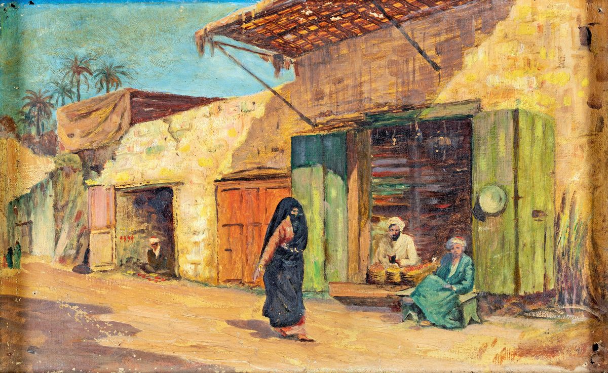 Pittore del XIX Secolo - Strada Orientale
