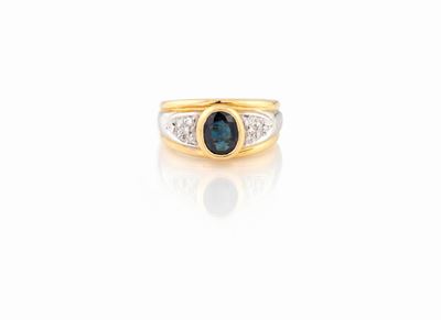 Anello con Zaffiro