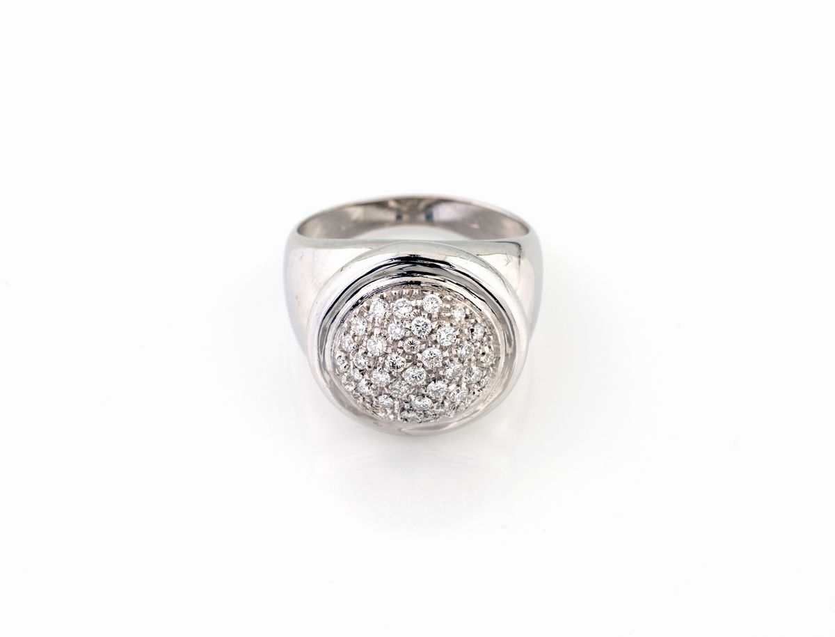 Fascia con Pave' in Brillanti