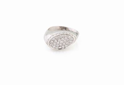 Anello Chevalier in Brillanti