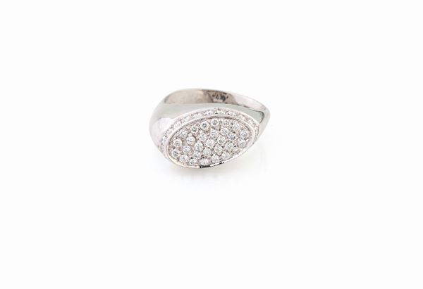 ANELLO CHEVALIER IN BRILLANTI