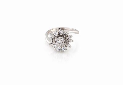 Anello Fiore di Diamanti