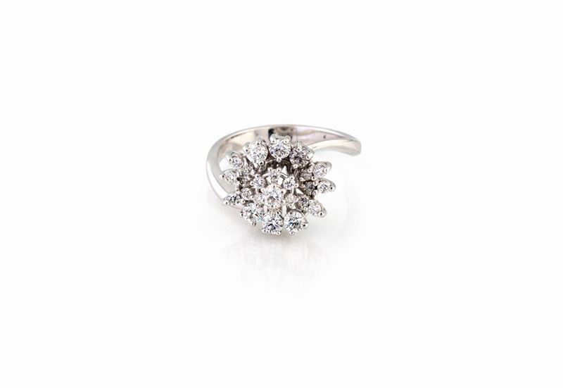 Anello Fiore di Diamanti