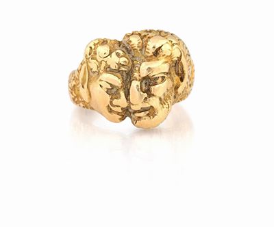 Anello Oro Giallo Massiccio