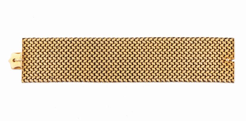 Bracciale a Maglia Tessuto
