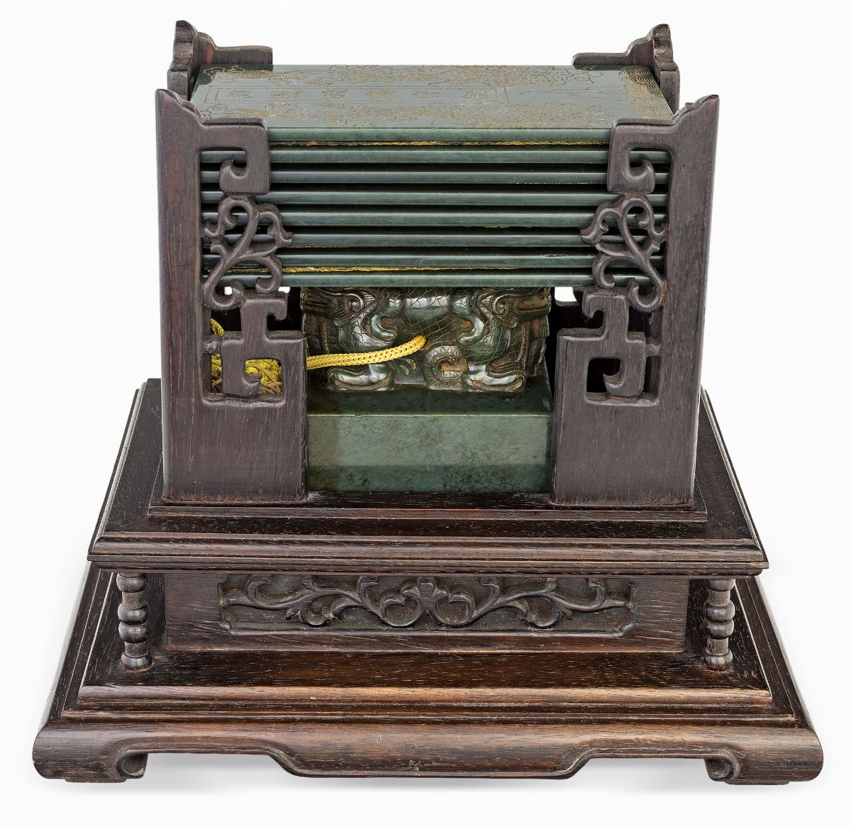 Importante Sigillo Imperiale del Yuqinggong e Jade Book - 毓庆宫宝及...