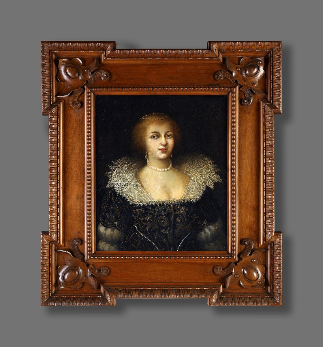 Pittore del XVII Secolo - Ritratto di Gentildonna