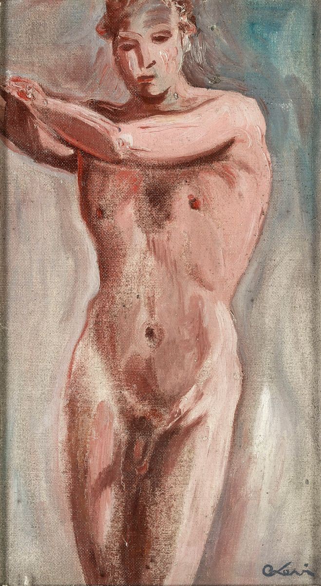 Carlo Levi - Nudo Maschile