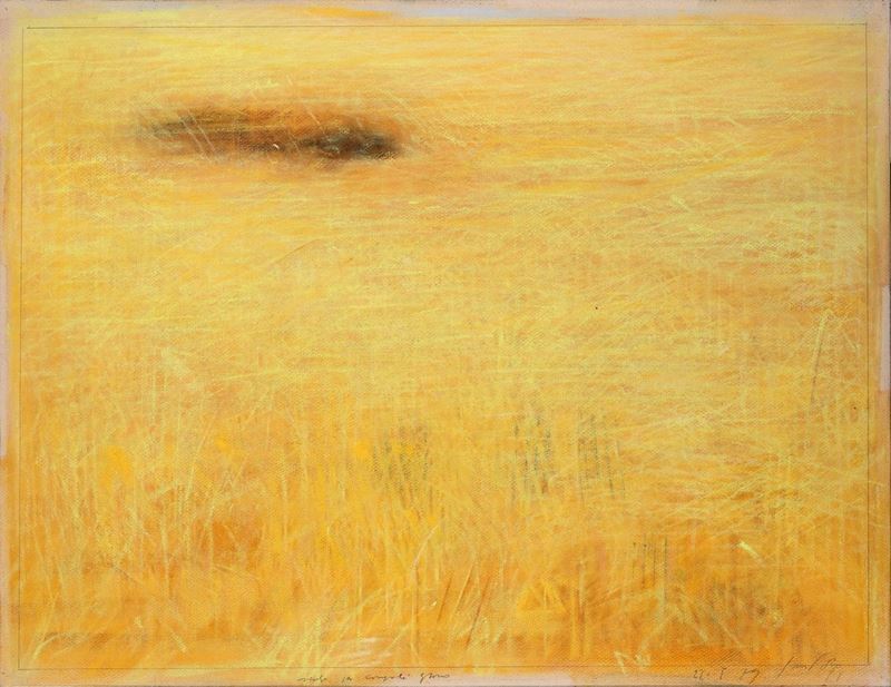 Piero Guccione - Campo di Grano
