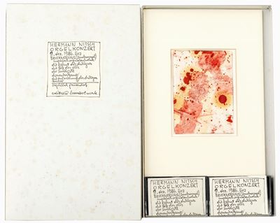 Hermann Nitsch Orgelkonzert 9.dez.1986.
