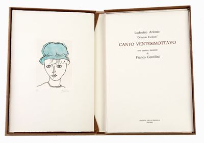 Il Canto Ventesimottavo Dell'orlando Furioso di Ludovico Ariosto Illustrato da Quattro Incisioni ...