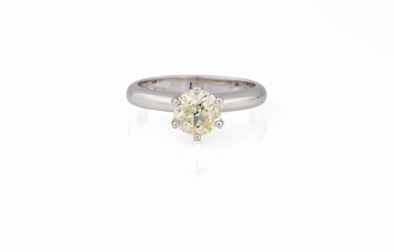 Anello con Diamante