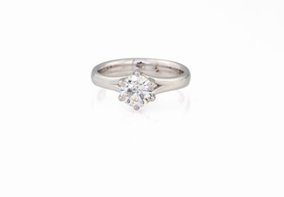 Anello con Brillante