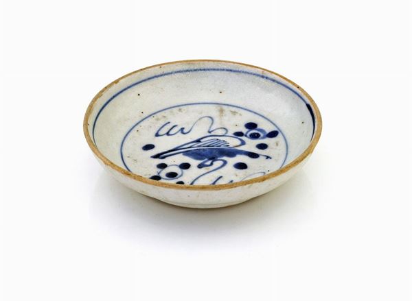 Piattino in porcellana, Cina, dinastia Qing  - Asta Arte Orientale - Casa d'Aste Arcadia