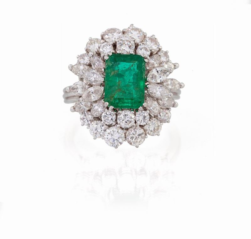 Anello con Smeraldo