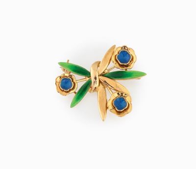 Spilla Repossi con 3 Fiori