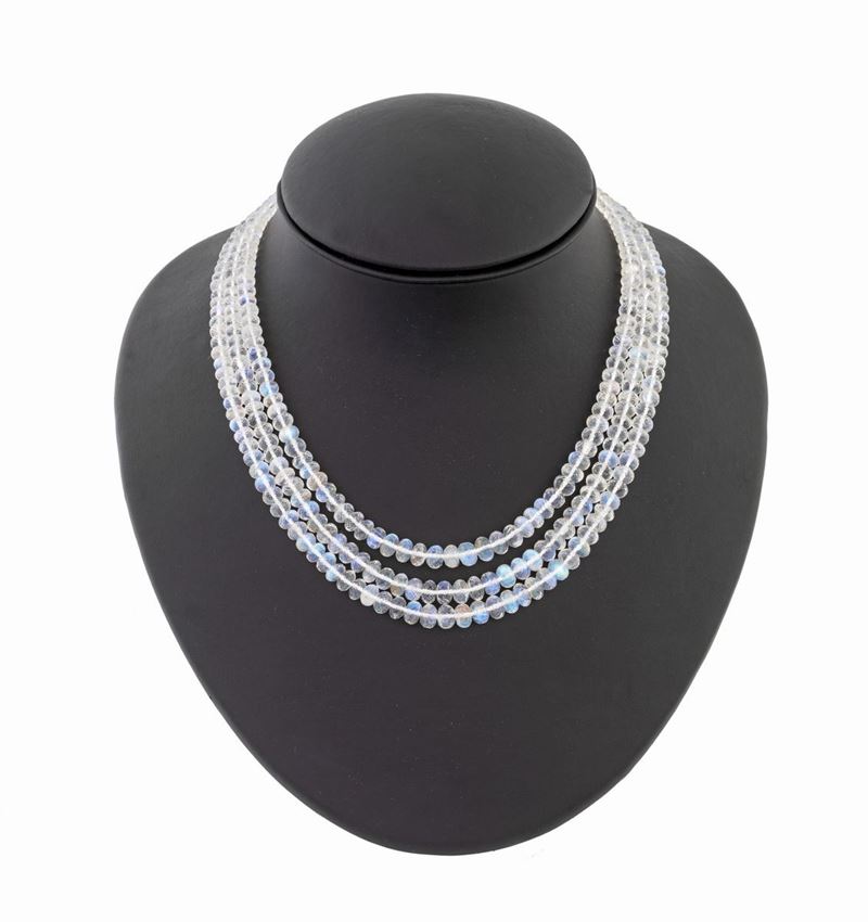Collana di Pietra di Luna