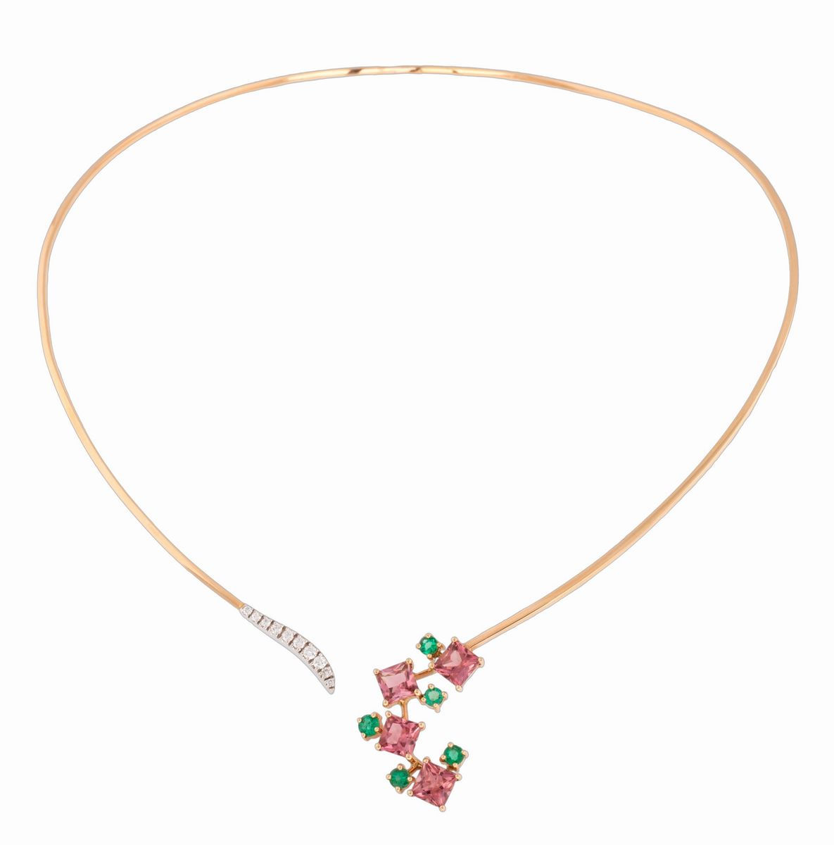 Collier Rigido con Tormaline