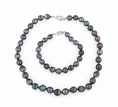 Collana e Bracciale Tahiti