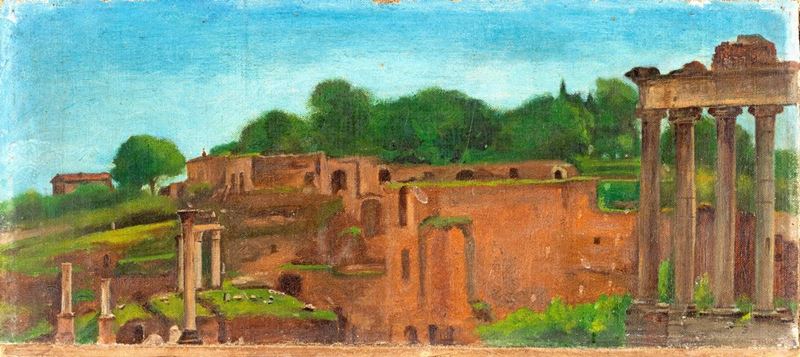 Pittore del XX Secolo - Rovine Romane