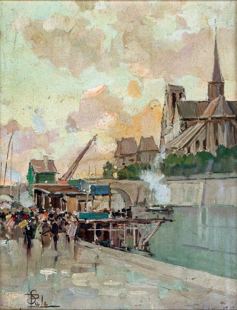 Paolo Sala - Veduta di Notre Dame