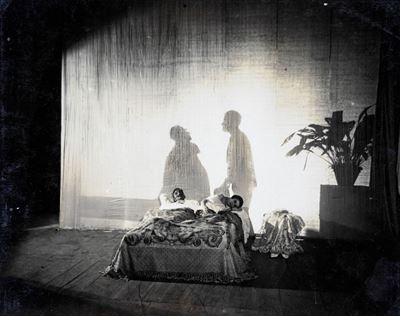 Fotografia D Scena della Commedia Teatrale "dramma di Sogni" di Luigi Bonelli (in Arte Wassili Ce...