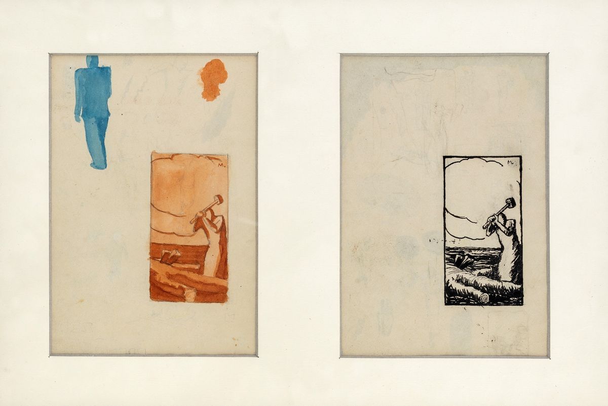 Bruno Munari - Spaccalegna i e II