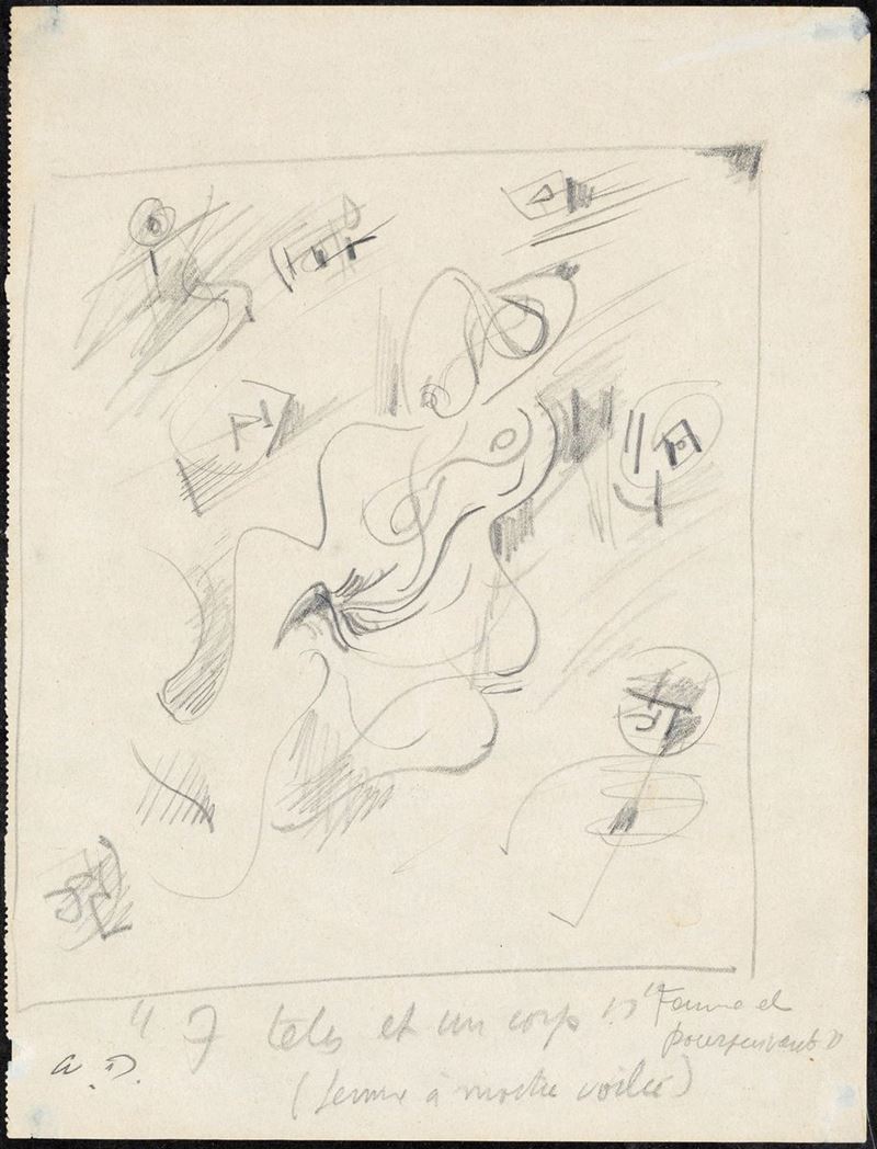 André Masson - Femme a Maitre Voilée