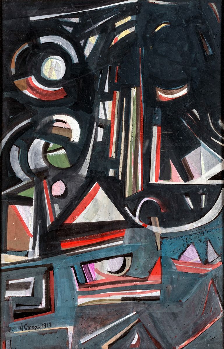 Arnaldo Ginna - Composizione Astratta