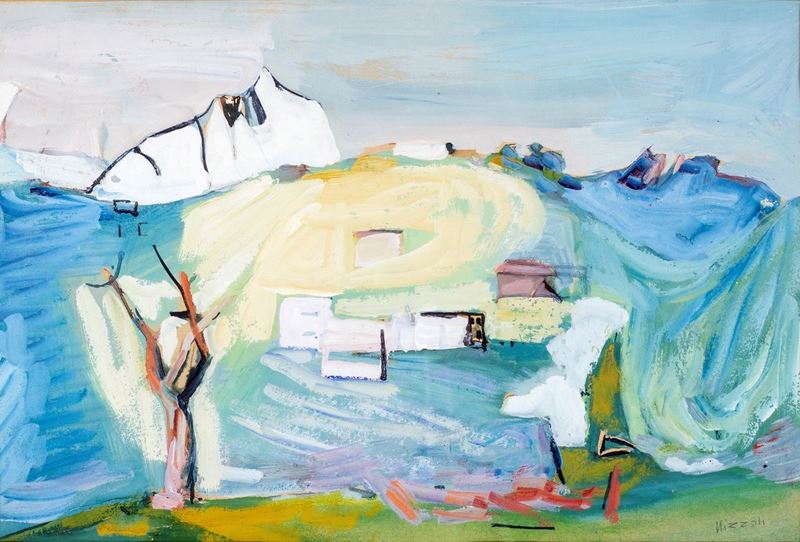 Marcello Nizzoli - Paesaggio (dolomiti)