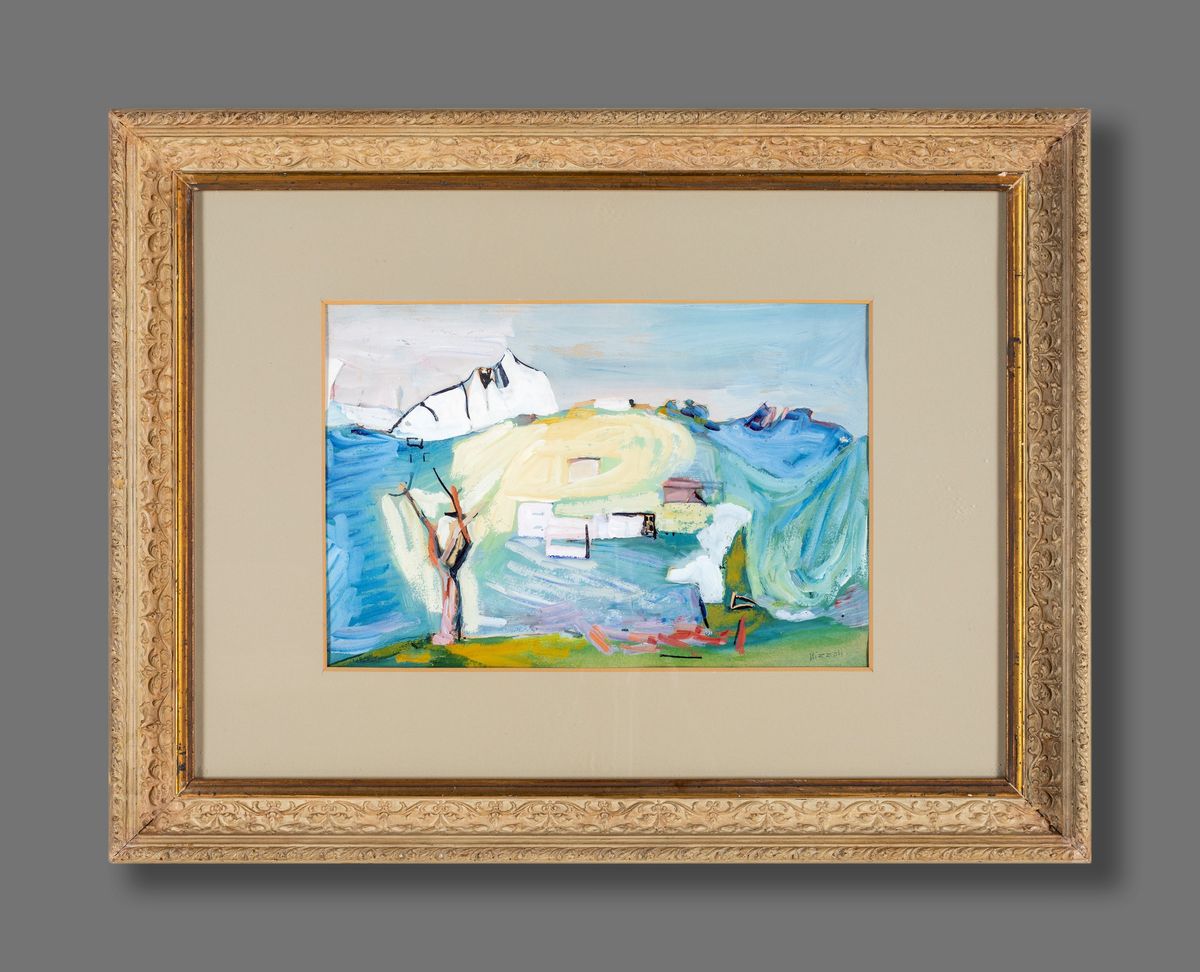 Marcello Nizzoli - Paesaggio (dolomiti)