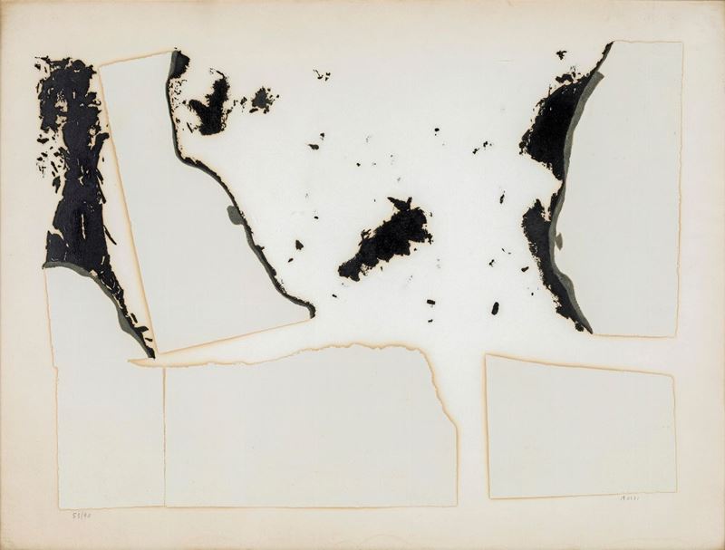 Alberto Burri - Combustione