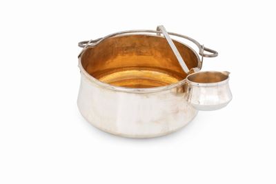 Casseruola con Mestolo in Argento