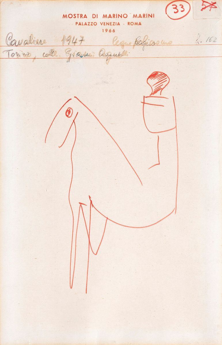 Marino Marini - Cavallo e Cavaliere