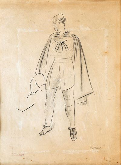 Figura con Mantello